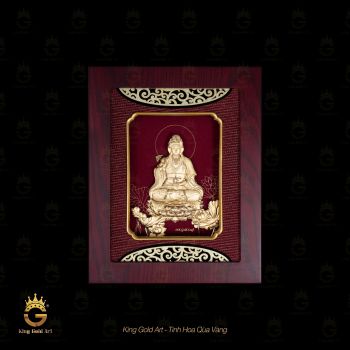 Tranh vàng: Quan Âm Bồ Tát