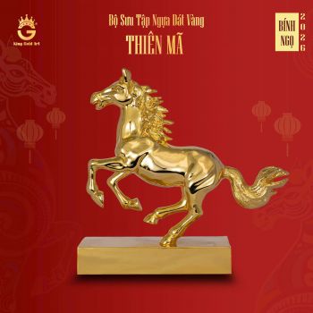 Quà Tết 2026 - Tượng Ngựa Thiên Mã