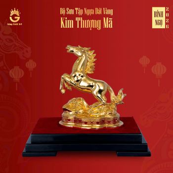 Quà Tết 2026 - Tượng Ngựa Kim Mã