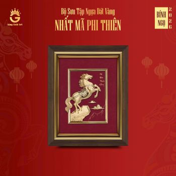 Quà Tết 2026 - Tranh ngựa Nhất Mã Phi Thiên